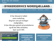 Tablet Screenshot of dykservice.dk